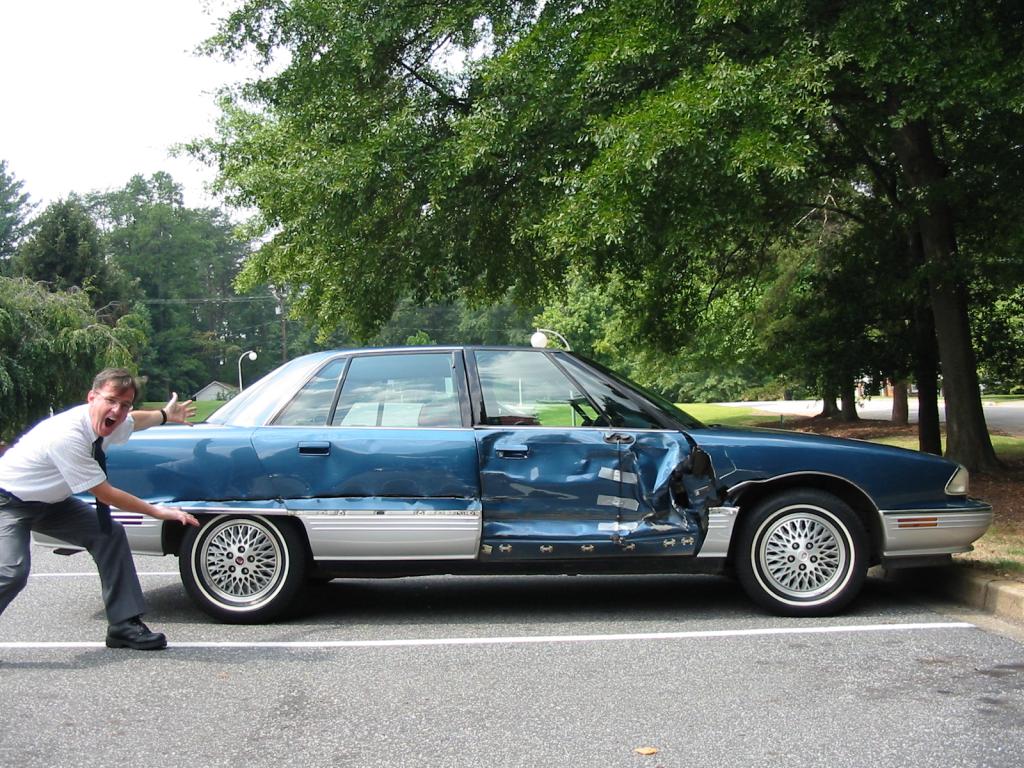 The destruction of my 1993 Oldsmobile 98 Regency